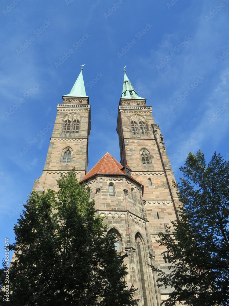 Fototapeta premium Sebaldus Kirche Nürnberg