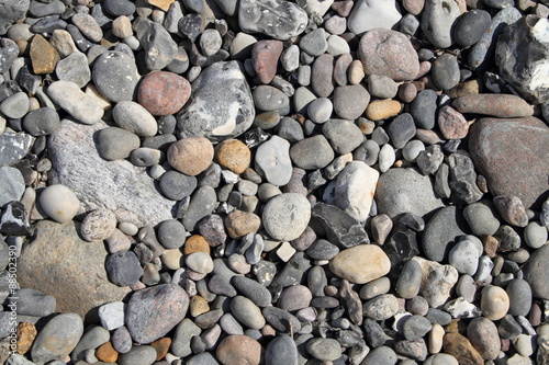 Kieselsteine an der Ostsee