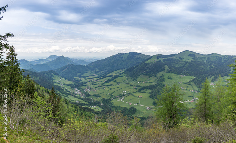 Blick in die Gaissau in Salzburg