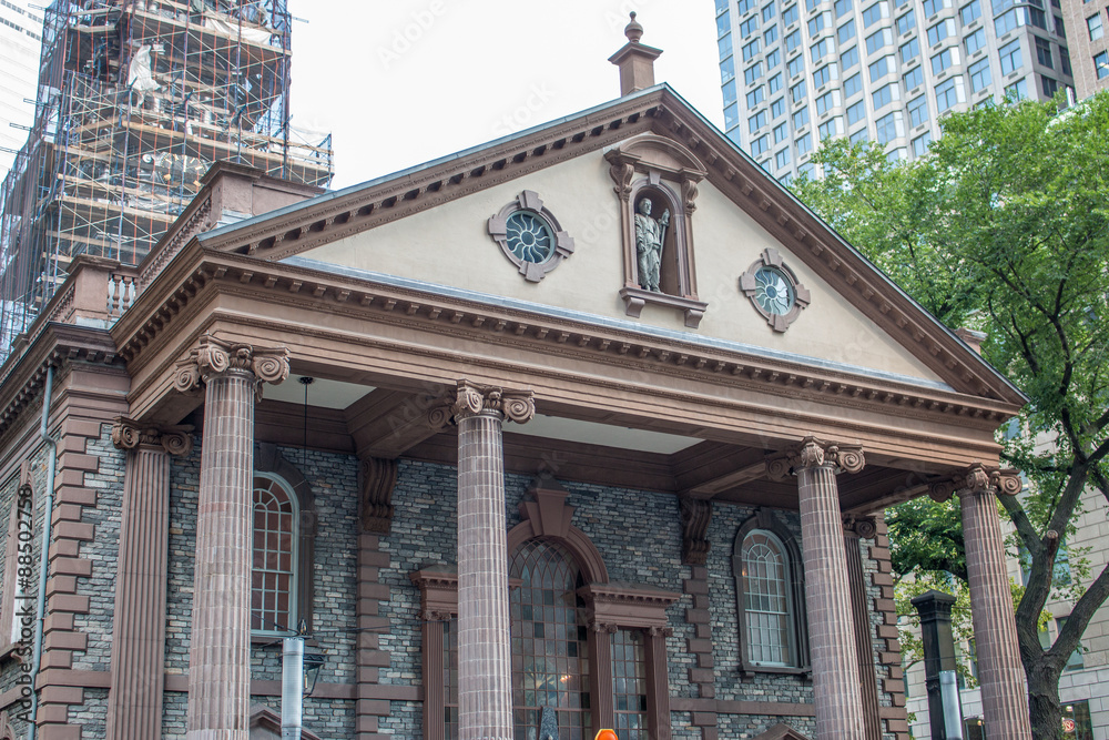 Fototapeta premium St. Paul’s Chapel Manhattan New York City