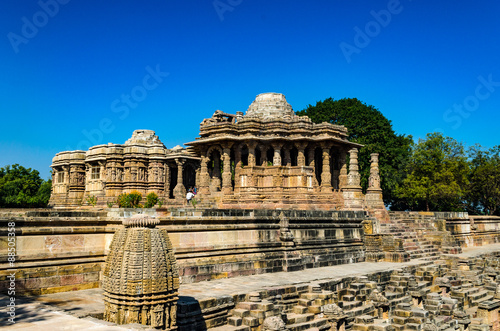 Canvastavla Modhera sun temple, India