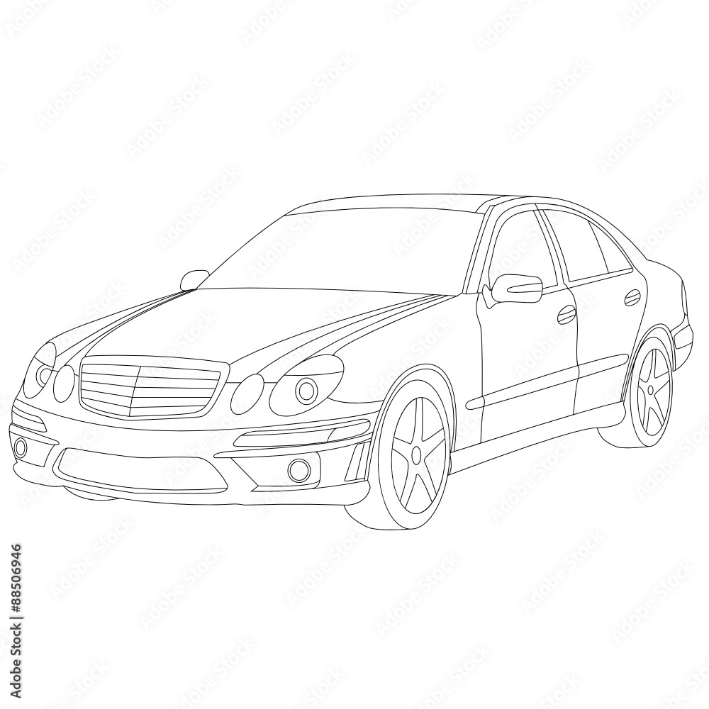 coloring pages for kids car
