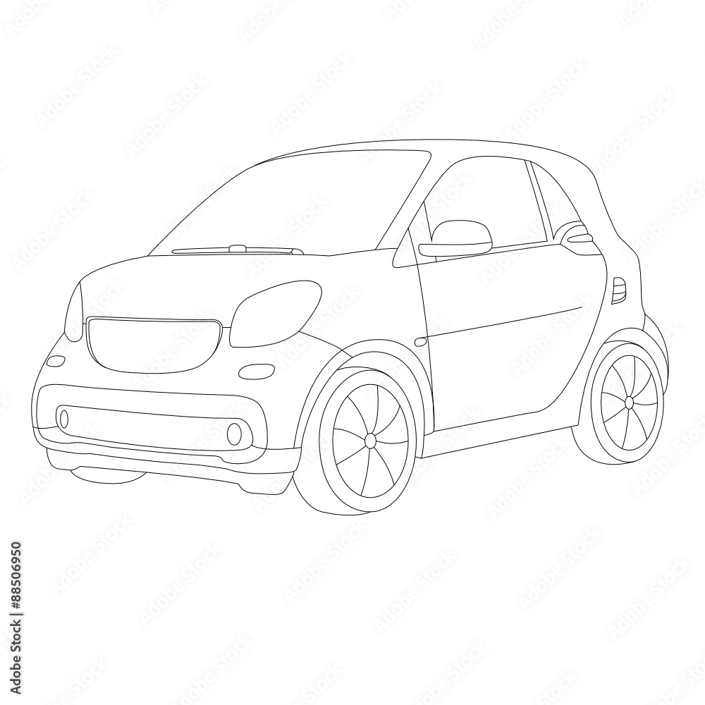 coloring pages for kids car

