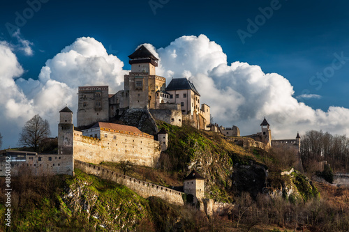 Castle Trencin in Slovakia