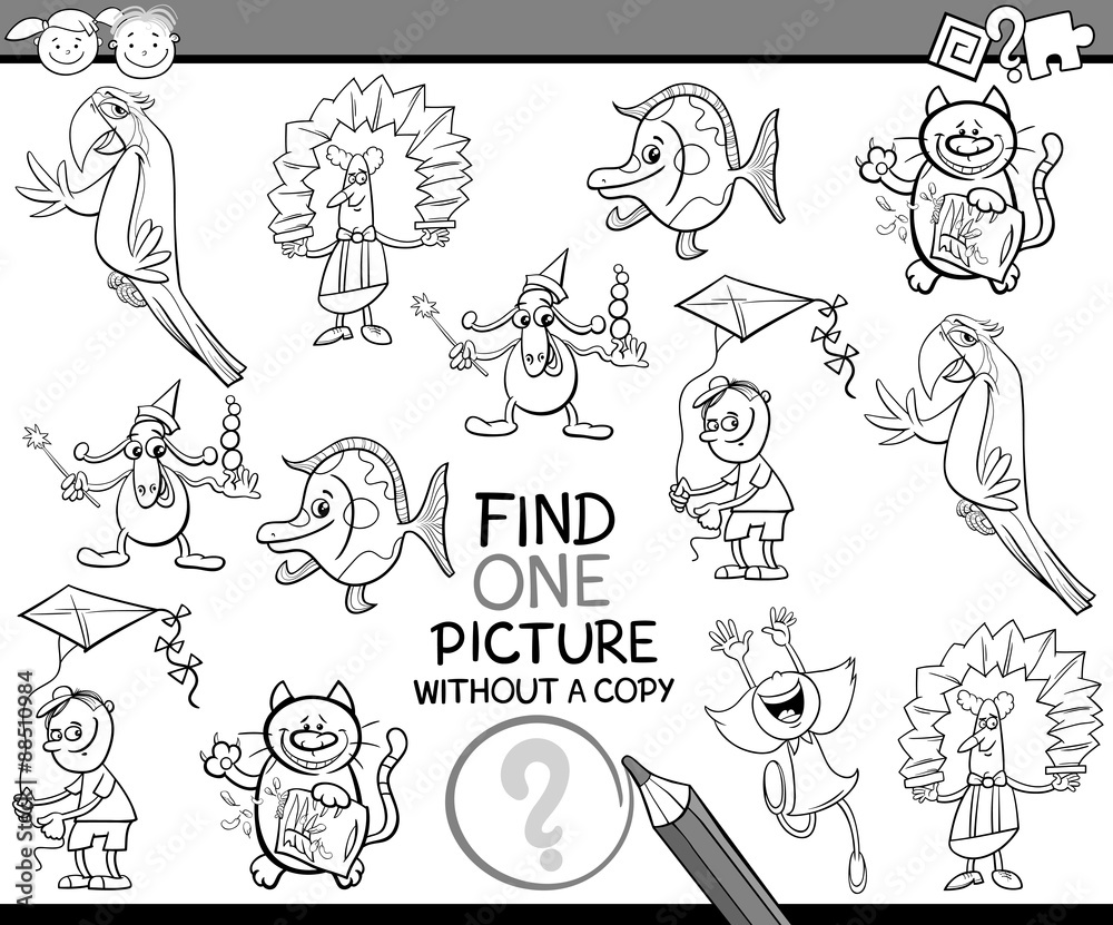 find one picture game cartoon find one picture game cartoon