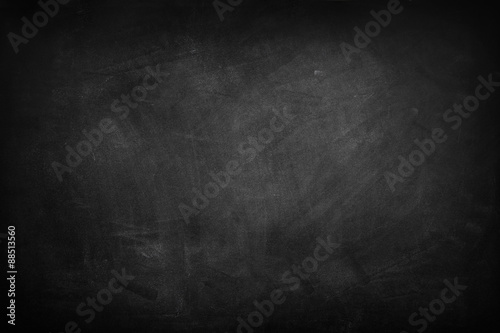Blank black board chalkboard texture blackboard background  photo