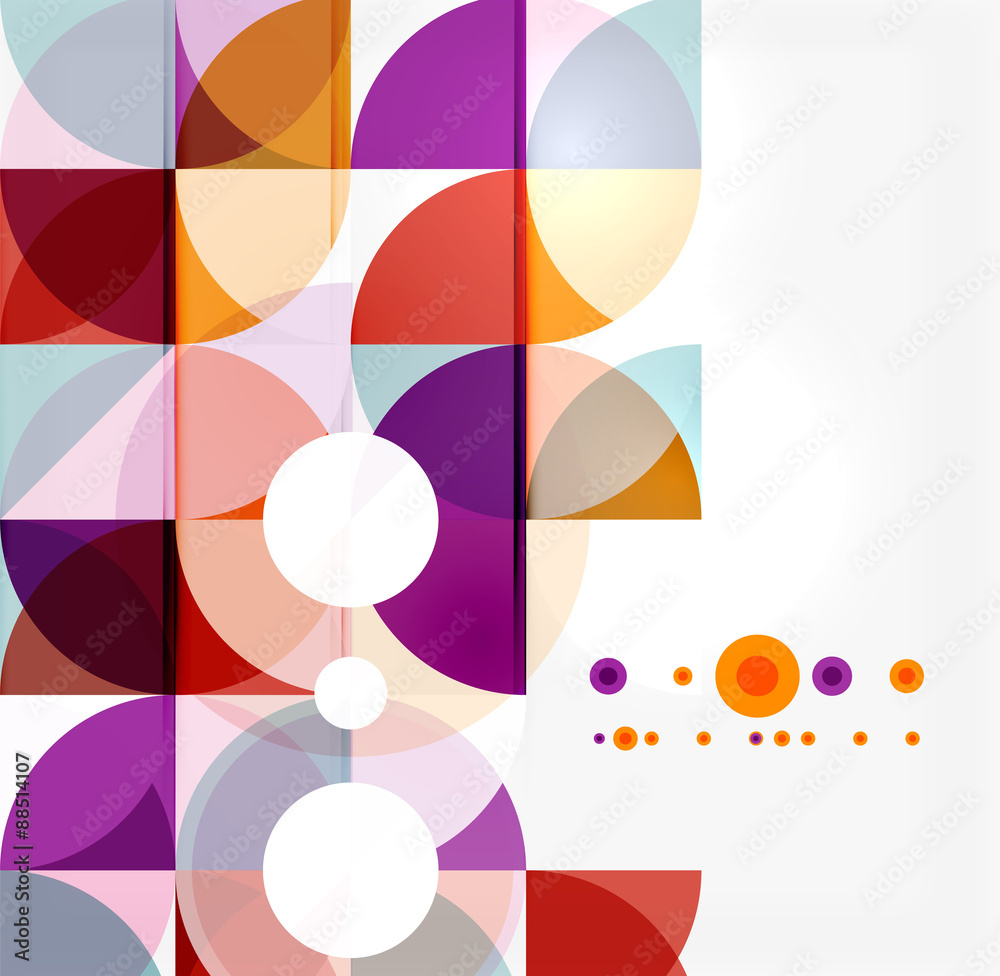 Semicircle triangle pattern Semicircle triangle pattern