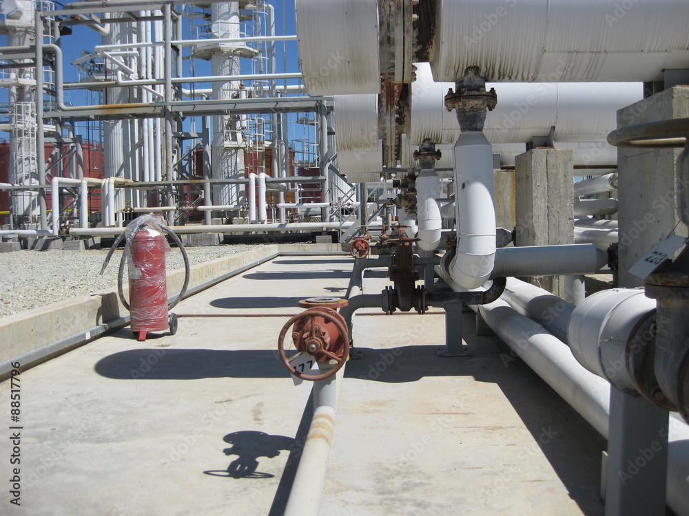 Fototapeta premium Oil refinery