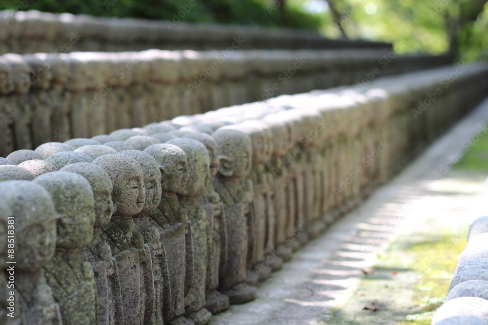 Fototapeta premium 長谷寺のお地蔵さん