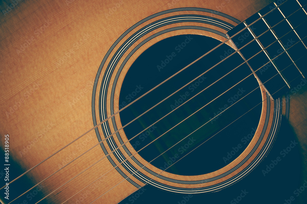 Obraz premium Acoustic guitar