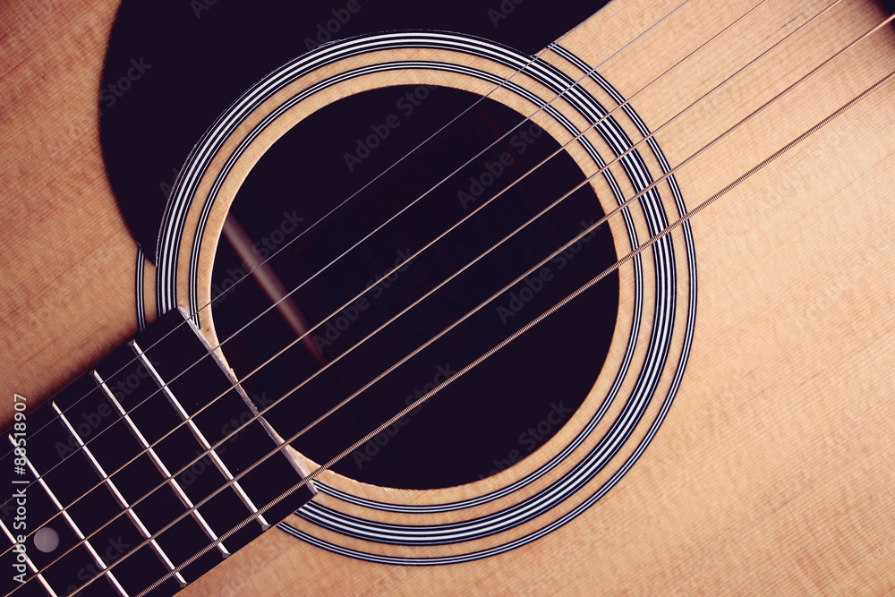 Obraz premium Acoustic guitar