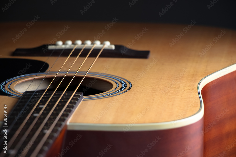Obraz premium Acoustic guitar