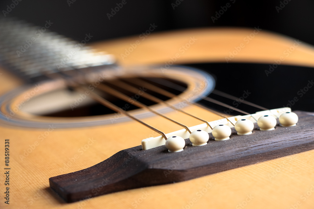 Fototapeta premium Acoustic guitar