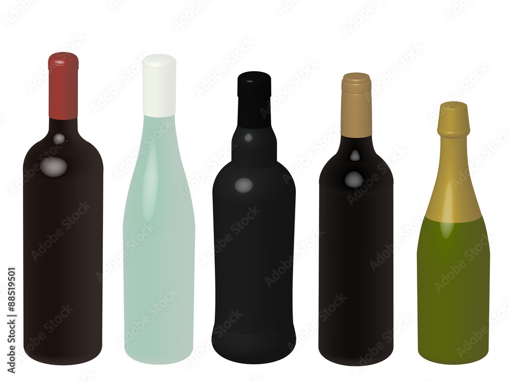 Wines of Europe Without Labels 3D Wines of Europe Without Labels 3D