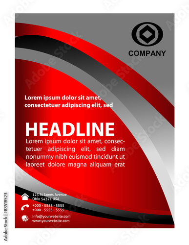 Brochure flyer background
