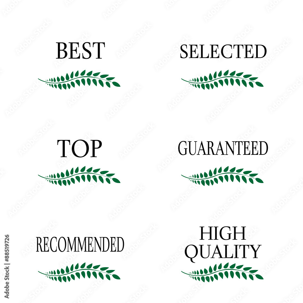 Fototapeta premium Quality Seals 3