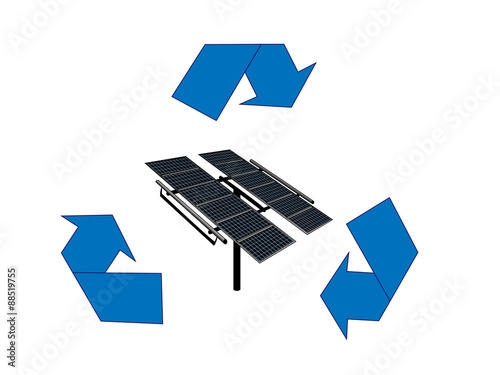 Renewable Energy Icon Solar