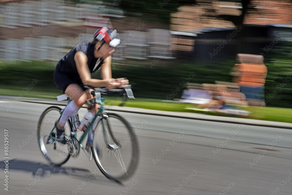 Fototapeta premium Triathlon race