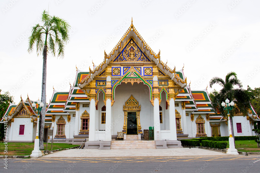 Wat Pra Sri Mahathat temple, Bangkok, Thailand.