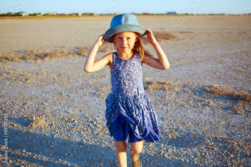 girl in the desert photo