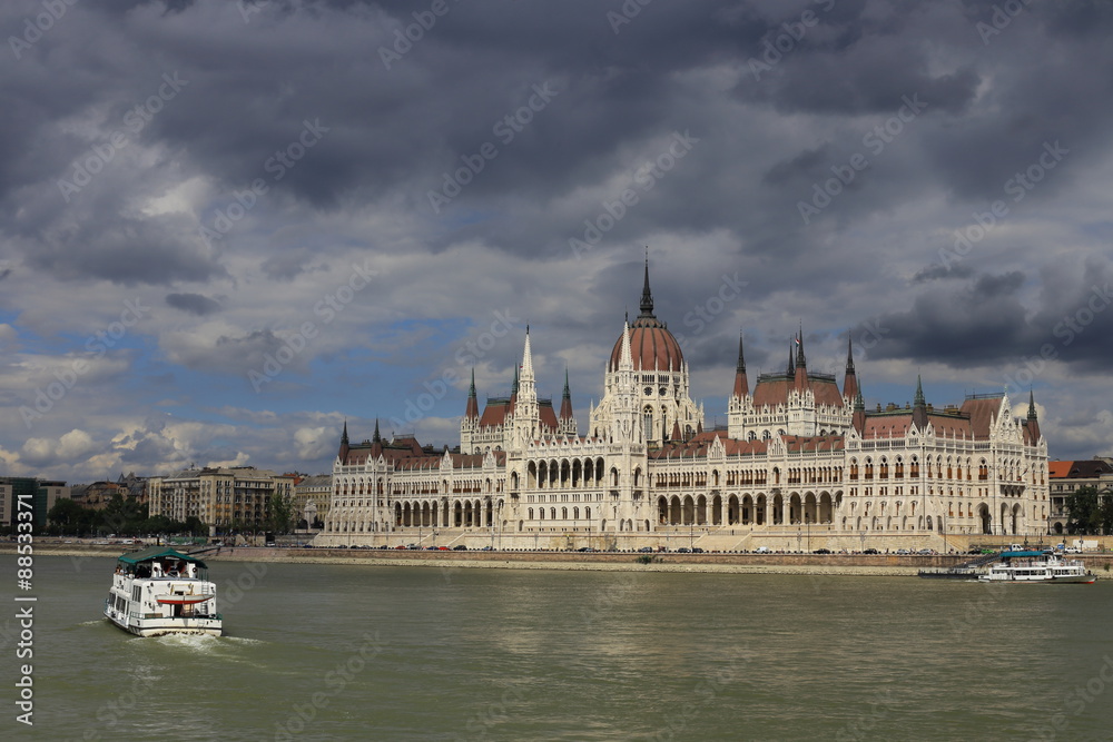 Hungarian Parliament Building in Budapest Hungarian Parliament Building in Budapest