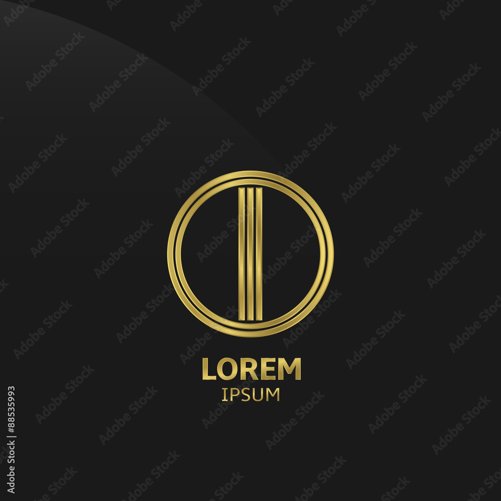 Golden logo Golden logo