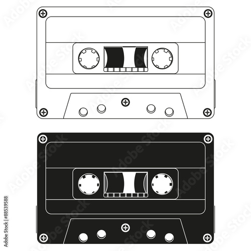 Audio tape cassette