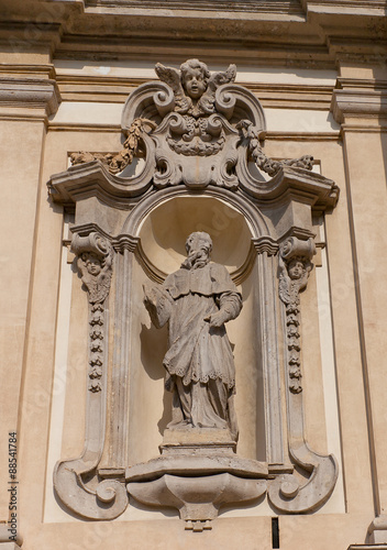 Charles Borromeo statue  in Milan, Italy photo
