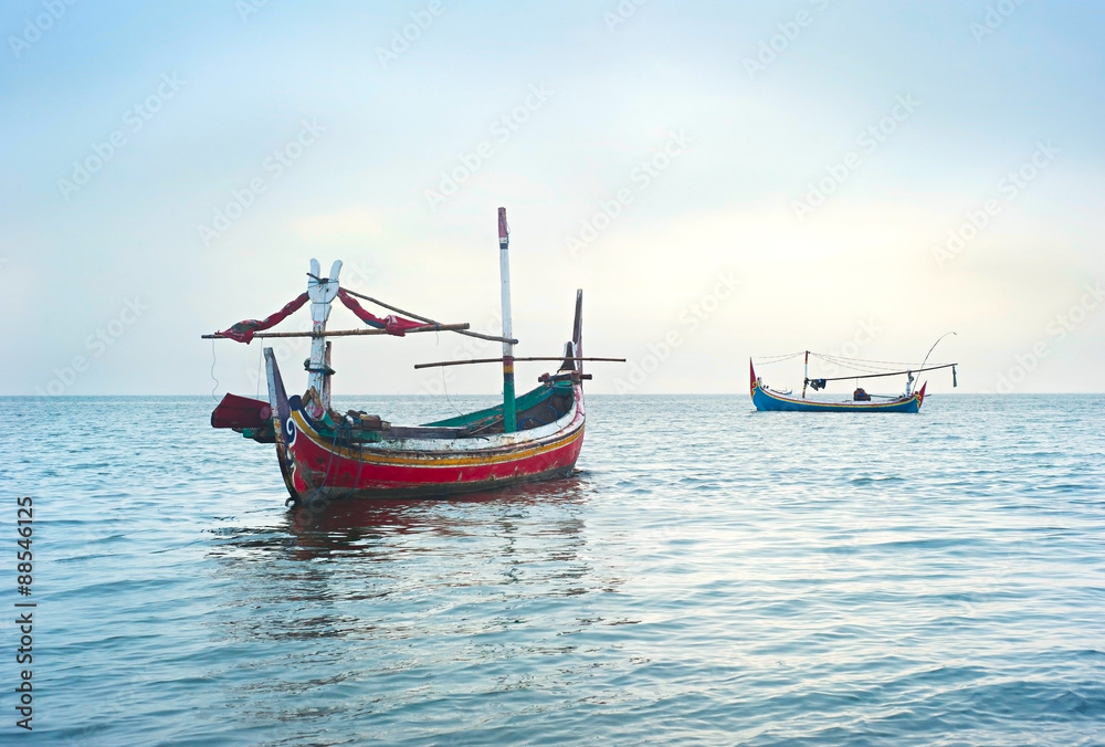 Fisherman boats, Indonesia