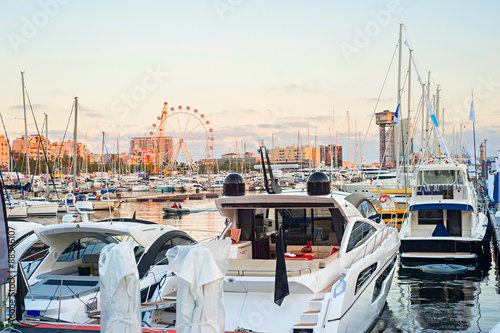 Barcelona marina