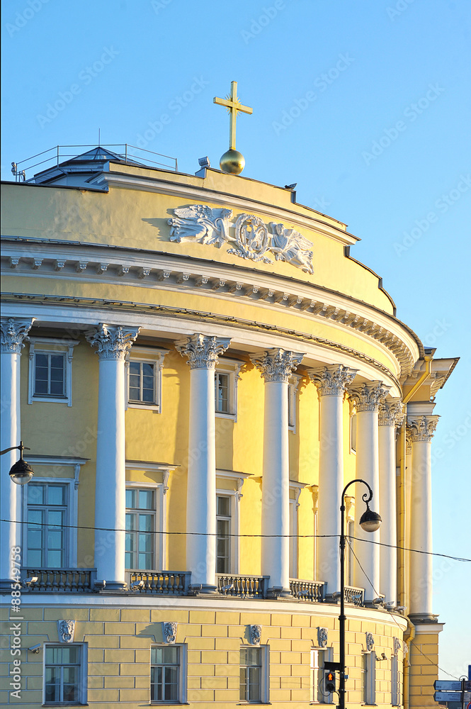 Fototapeta premium The building of the Senate and Synod in St. Petersburg