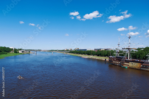 View at river Volkhov in Veliky Novgorod