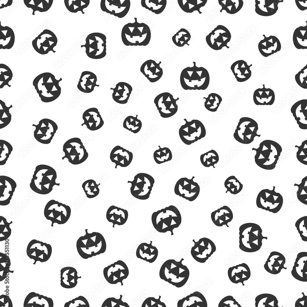 seamless pattern with pumpkins for Halloween seamless pattern with pumpkins for Halloween