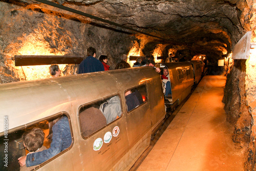 The salt mine of Bex on Switzerland photo