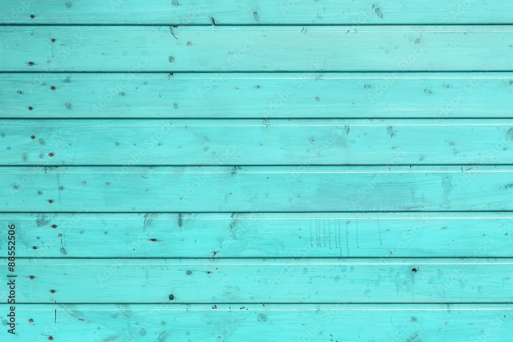 Naklejka premium Old painted wood wall - texture or background