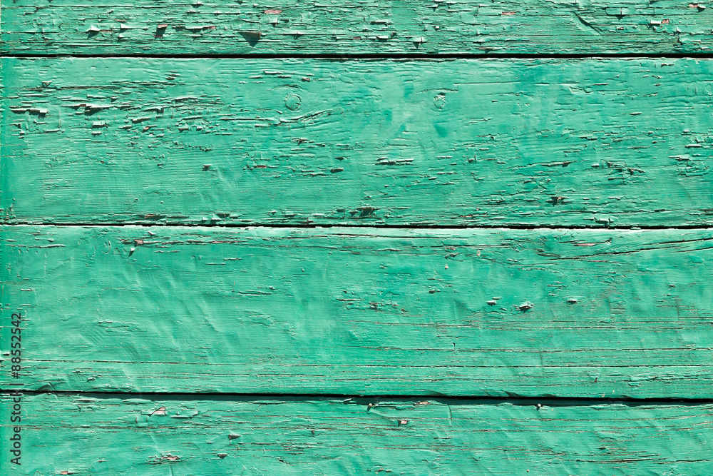 Old painted wood wall - texture or background Old painted wood wall - texture or background