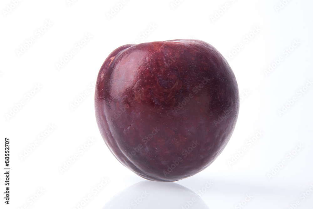 Plum or Sweet Ripe Plum fruit on a background. Plum or Sweet Ripe Plum fruit on a background.