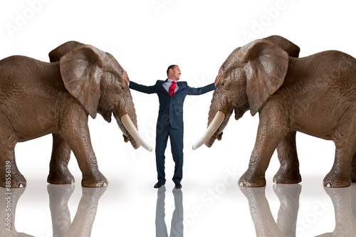business challenge mediation concept