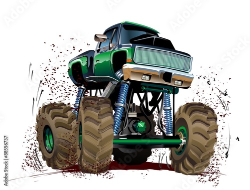 Cartoon Monster Truck