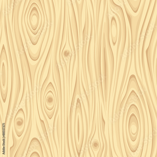 Seamless beige wooden texture. Vector illustration.