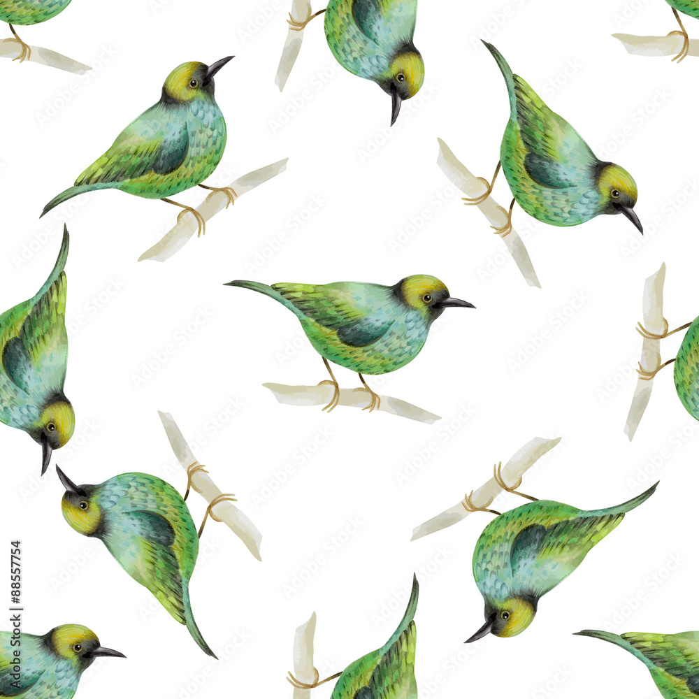 Obraz premium Watercolor pattern