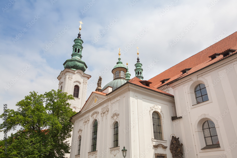 Strahov monastery in Prague in the Czech Republic