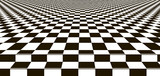 Checkerboard floor background. Abstract. Design concept