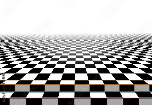 Checkerboard floor background. Abstract. Design concept