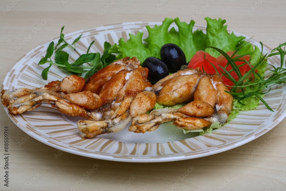 Roasted Frog legs Roasted Frog legs