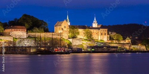 Akershus Fortress at Night