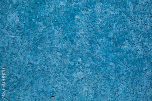 Rough blue rough surface. Texture concrete, vintage background