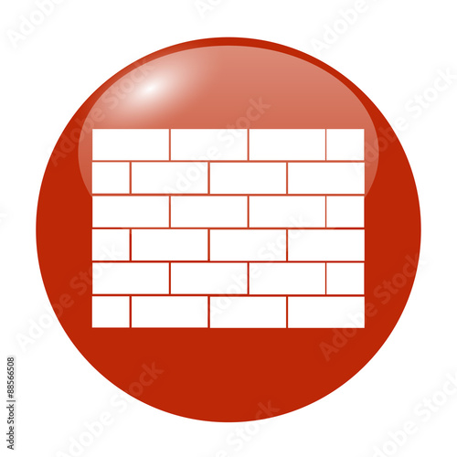 Brick Vector icon