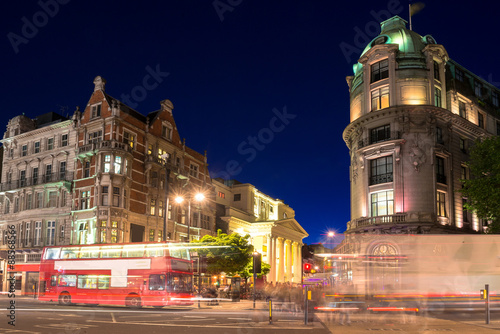 Night life at the city of London photo