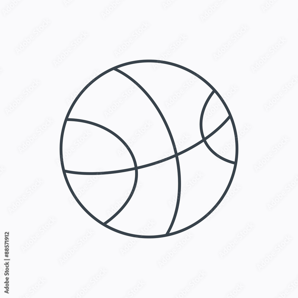 Basketball icon. Sport ball sign. Basketball icon. Sport ball sign.